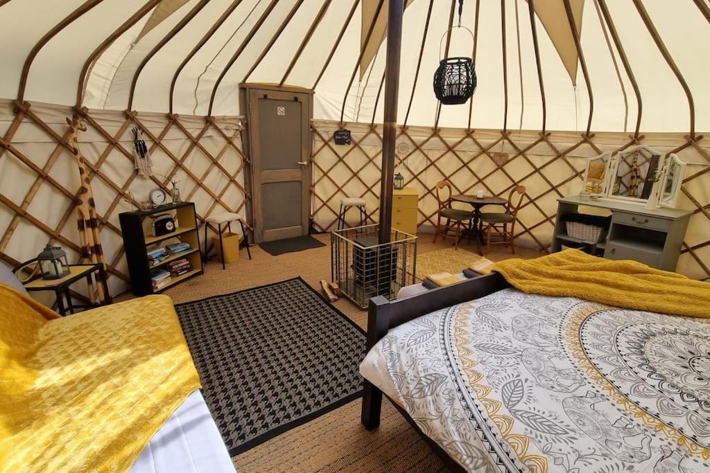 Hotel Bronfelen Yurt Cynghordy Exteriér fotografie