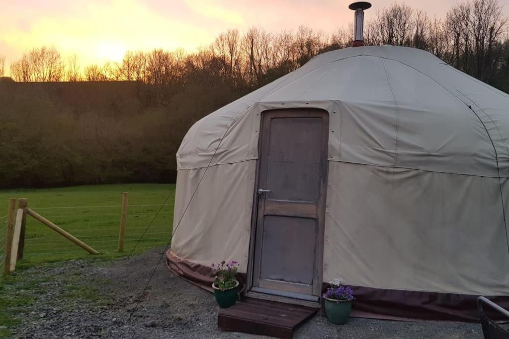 Hotel Bronfelen Yurt Cynghordy Exteriér fotografie