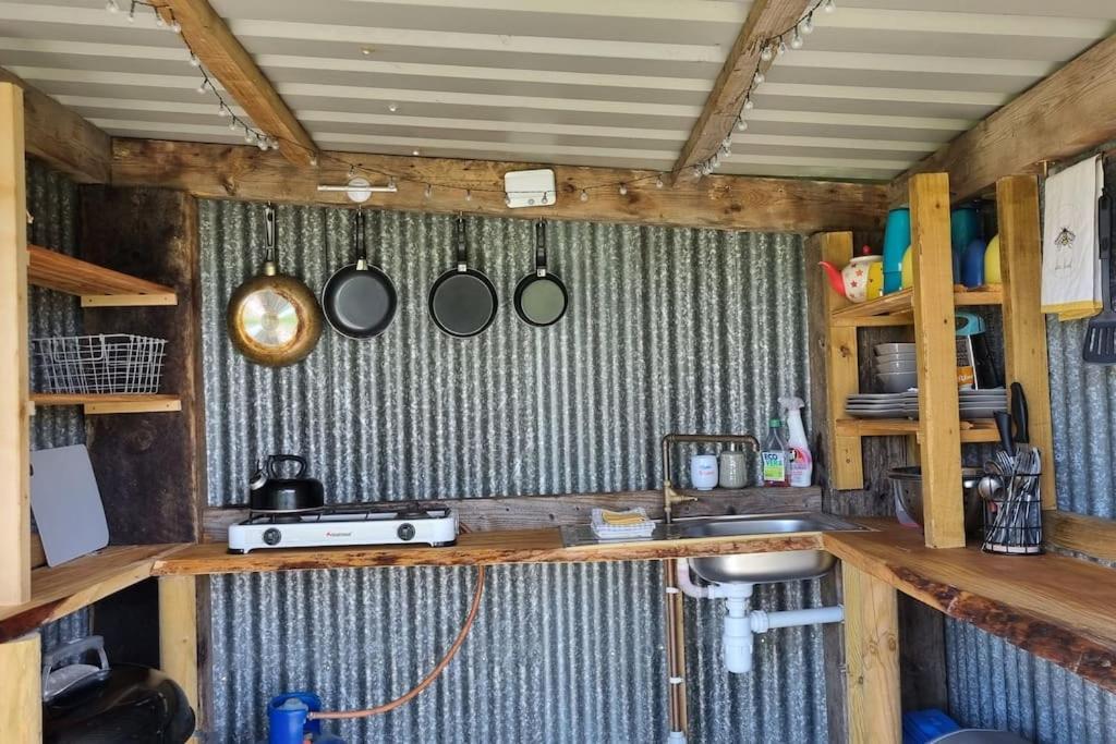 Hotel Bronfelen Yurt Cynghordy Exteriér fotografie